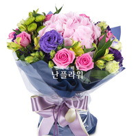 핑크수국혼합